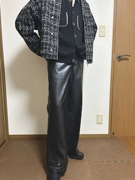 「アイテム（ブルゾン）」を使った、たけちゃんさん（メンズ・167cm・30代）の秋コーディネート