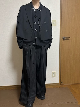 「アイテム（ブルゾン）」を使った、たけちゃんさん（メンズ・167cm・30代）の秋コーディネート