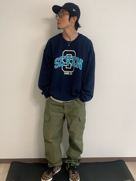 「Ranch standard（ランチスタンダード）のアイテム」を使った、いささん（メンズ・170cm）の冬コーディネート