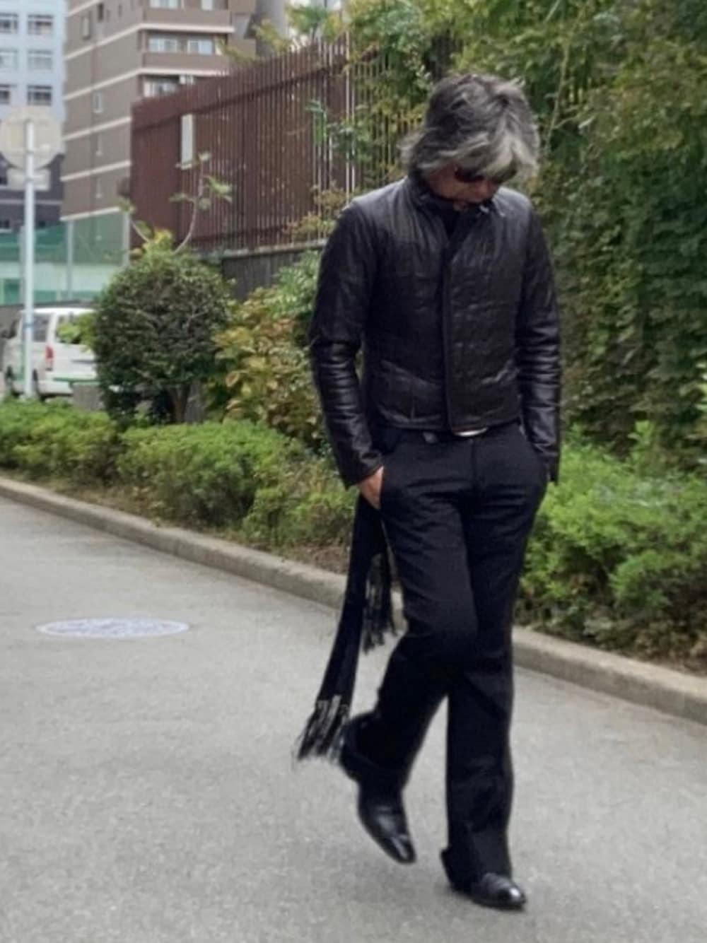 Yves saint laurent rive gauche ライダース Yves saint laurent