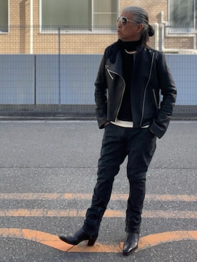 「TOM FORD（トム フォード）のアイテム」を使った、YKさん（メンズ・175cm）の冬コーディネート