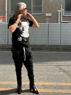 「アイテム（シューズ）」を使った、YKさん（メンズ・175cm・50代）の秋コーディネート