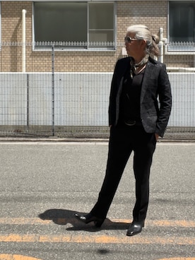 「Dior homme（ディオールオム）のアイテム」を使った、YKさん（メンズ・175cm）の春コーディネート