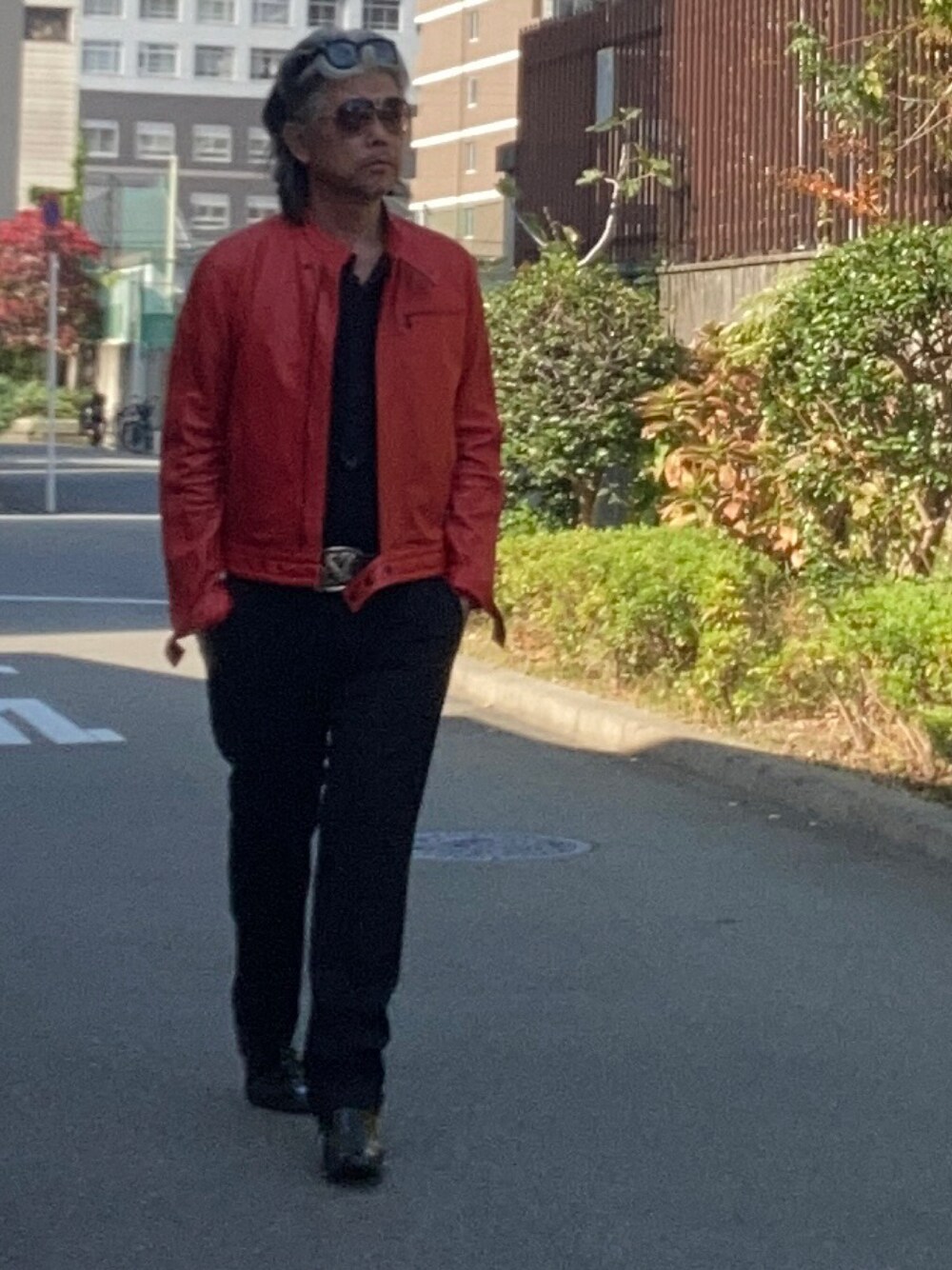 Yves Saint Laurent rive gaucheのライダースジャケットを使った人気