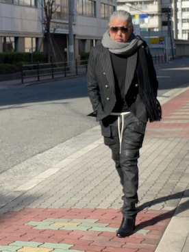 「TOM FORD（トム フォード）のアイテム」を使った、YKさん（メンズ・175cm）の冬コーディネート