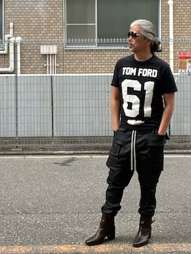 「アイテム（パンツ）」を使った、YKさん（メンズ・175cm・50代）の秋コーディネート