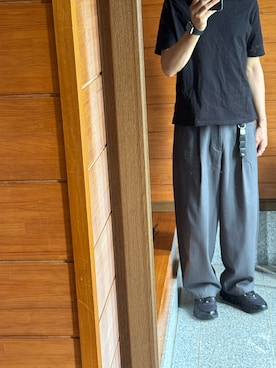 「アイテム（キーホルダー）」を使った、J1869さん（メンズ・164cm）の秋コーディネート