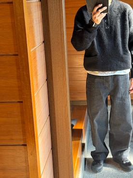 「MARGARET HOWELL（マーガレットハウエル）のアイテム」を使った、J1869さん（メンズ・164cm）の秋コーディネート