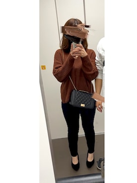 N.さん（レディース・165cm）の冬コーディネート