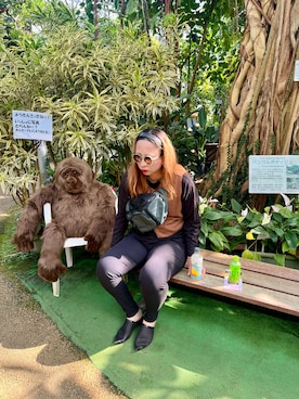 「アイテム（サンダル）」を使った、光恵さん（レディース・169cm・30代）の秋コーディネート