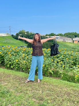 光恵さん（レディース・169cm）の夏コーディネート