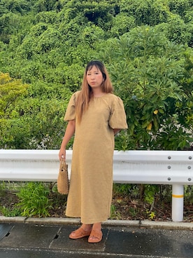 「アイテム（ワンピース/ドレス）」を使った、Mitsueさん（レディース・169cm・30代）の夏コーディネート