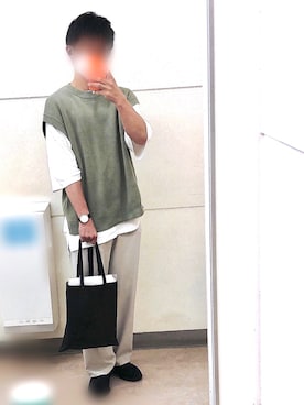 araneさん(メンズ・173cm)の春コーディネート