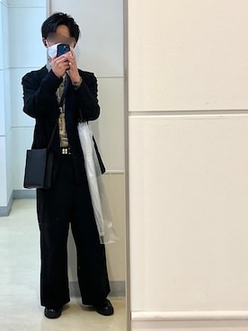 「SENSE OF PLACE by URBAN RESEARCH（センスオブプレイスバイアーバンリサーチ）のアイテム（その他アウター）」を使った、araneさん（メンズ・173cm）の冬コーディネート