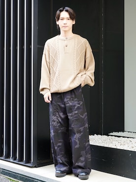 Tsubasa Abeさん(メンズ・171cm)の秋コーディネート