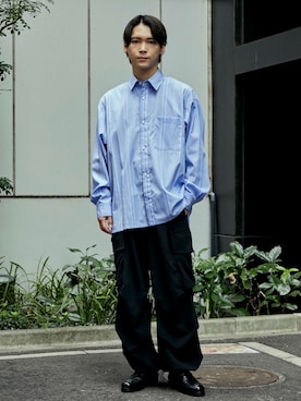 Tsubasa Abeさん（メンズ・171cm）の秋コーディネート