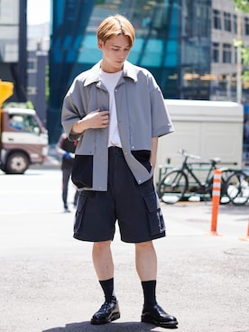 Tsubasa Abeさん（メンズ・171cm）の春コーディネート