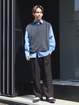 Tsubasa Abeさん(メンズ・171cm)の秋コーディネート