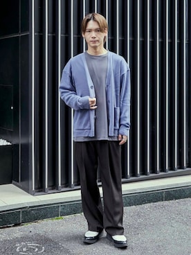 Tsubasa Abeさん（メンズ・171cm）の秋コーディネート