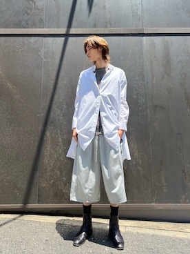 「DANKE SCHON（ダンケシェーン）のアイテム」を使った、蓮さん（メンズ・183cm）の夏コーディネート