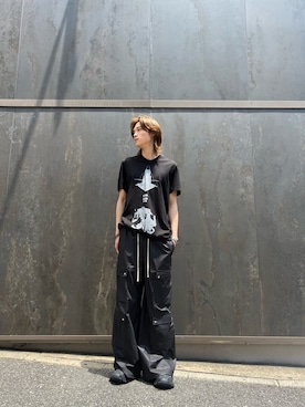 「DANKE SCHON（ダンケシェーン）のアイテム（パンツ）」を使った、蓮さん（メンズ・183cm）の夏コーディネート
