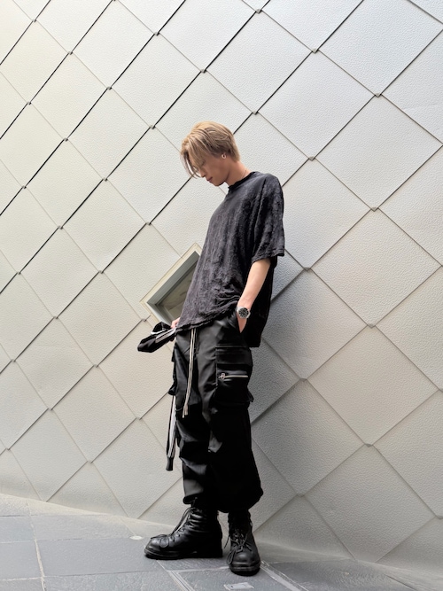 WEB&DEPOT限定】DankeSchon/ダンケシェーン/COATING ZIP CARGO PANTS