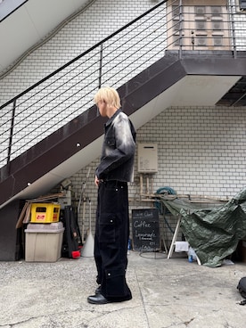 蓮さん（メンズ・183cm）の秋コーディネート