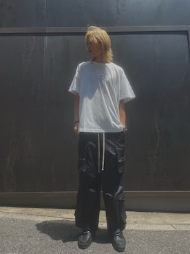 「Danke schon」｜蓮さん（メンズ・183cm）の夏コーディネート