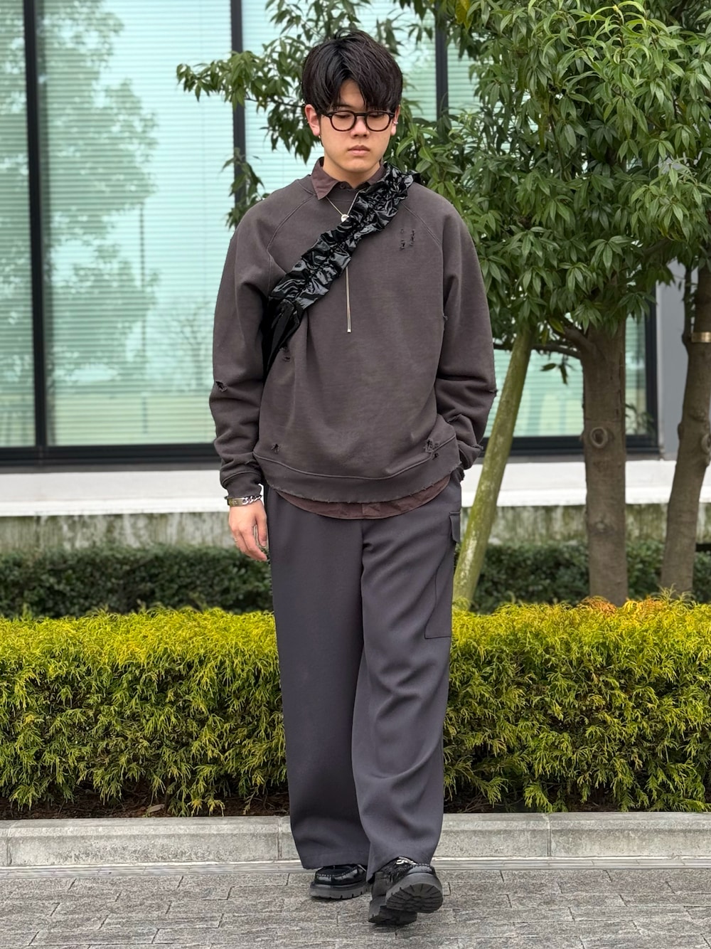 H＞BALLOON SLEEVE REGULAR COLLAR SHIRT/シャツを使った人気