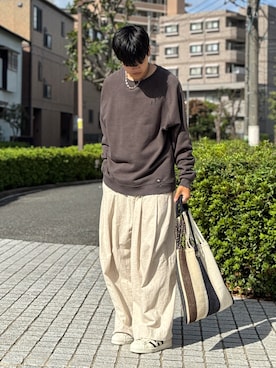「BEAUTY&YOUTH UNITED ARROWS（ビューティーアンドユースユナイテッドアローズ）のアイテム」を使った、takumi さん（メンズ・177cm）の秋コーディネート