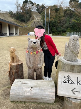 「POLO RALPH LAUREN（ポロ ラルフ ローレン）のアイテム（カーディガン/ボレロ）」を使った、sa-chan🌿さん（レディース・158cm）の冬コーディネート