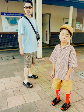 KAI ⠒̫⃝CHIさん(キッズ・125cm)の夏コーディネート