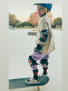 KAI ⠒̫⃝CHIさん（キッズ・120cm）の秋コーディネート