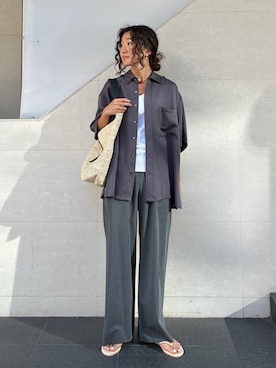 榎本さん（レディース・156cm）の秋コーディネート