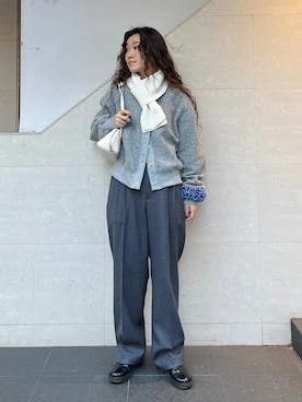 榎本さん（レディース・156cm）の冬コーディネート