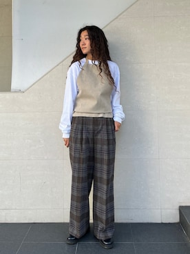 榎本さん（レディース・156cm）の秋コーディネート