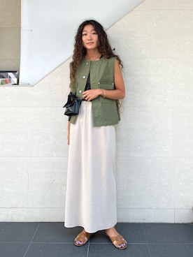 榎本さん（レディース・156cm）の秋コーディネート