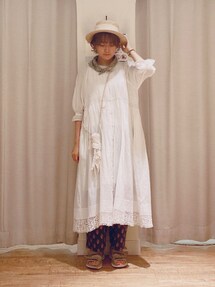 今日限定お値下げ大人気【新品】サマンサモスモス　ツハル　リバーレースワンピース TSUHARU by Samansa Mos2（ツハルバイサマンサモスモス）の