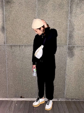 umiさん（レディース・161cm）の冬コーディネート