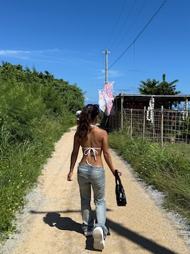 「crocs（クロックス）のアイテム」を使った、みちゃんさん（レディース・153cm）の冬コーディネート