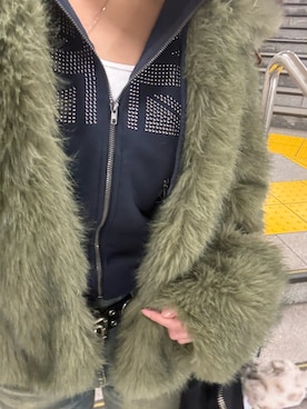 みちゃんさん（レディース・153cm）の冬コーディネート