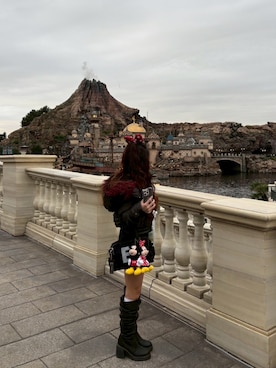 「アイテム（ダウンジャケット/コート）」を使った、みちゃんさん（レディース・153cm・20代）の冬コーディネート