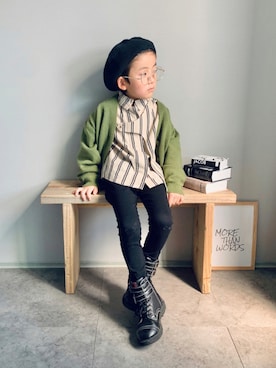 oh-chanさん（キッズ・110cm）の冬コーディネート