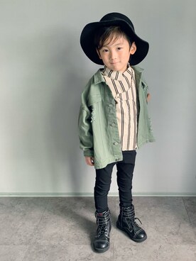 oh-chanさん（キッズ・110cm）の冬コーディネート