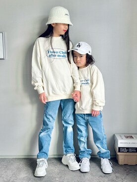 「アイテム（ハット）」を使った、oh-chanさん（キッズ・123cm）の春コーディネート