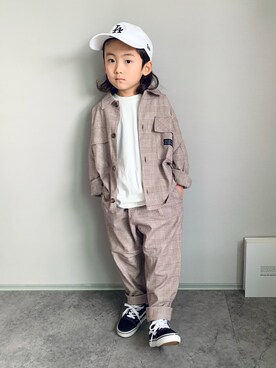 oh-chanさん（キッズ・110cm）の冬コーディネート