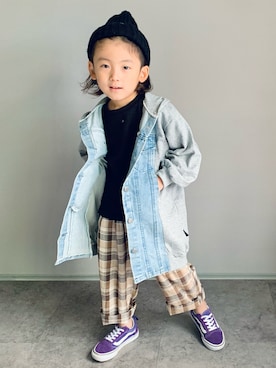 oh-chanさん（キッズ・110cm）の冬コーディネート