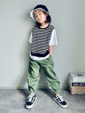 oh-chanさん（キッズ・123cm）の夏コーディネート