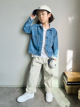 oh-chanさん（キッズ・123cm）の春コーディネート