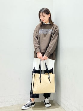 アヤ.さん（レディース・163cm）の冬コーディネート